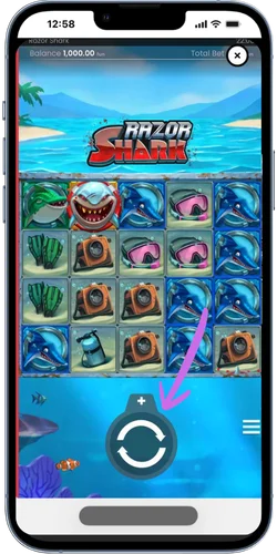 Spin the reels of Razer Shark